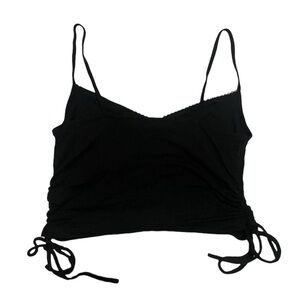 Pacsun Ruched tank with ties on the side